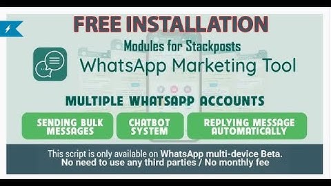 Waziper v2.0.3. WhatsApp Marketing Tool,  Extended License Installation. CPanel 2022 Latest.