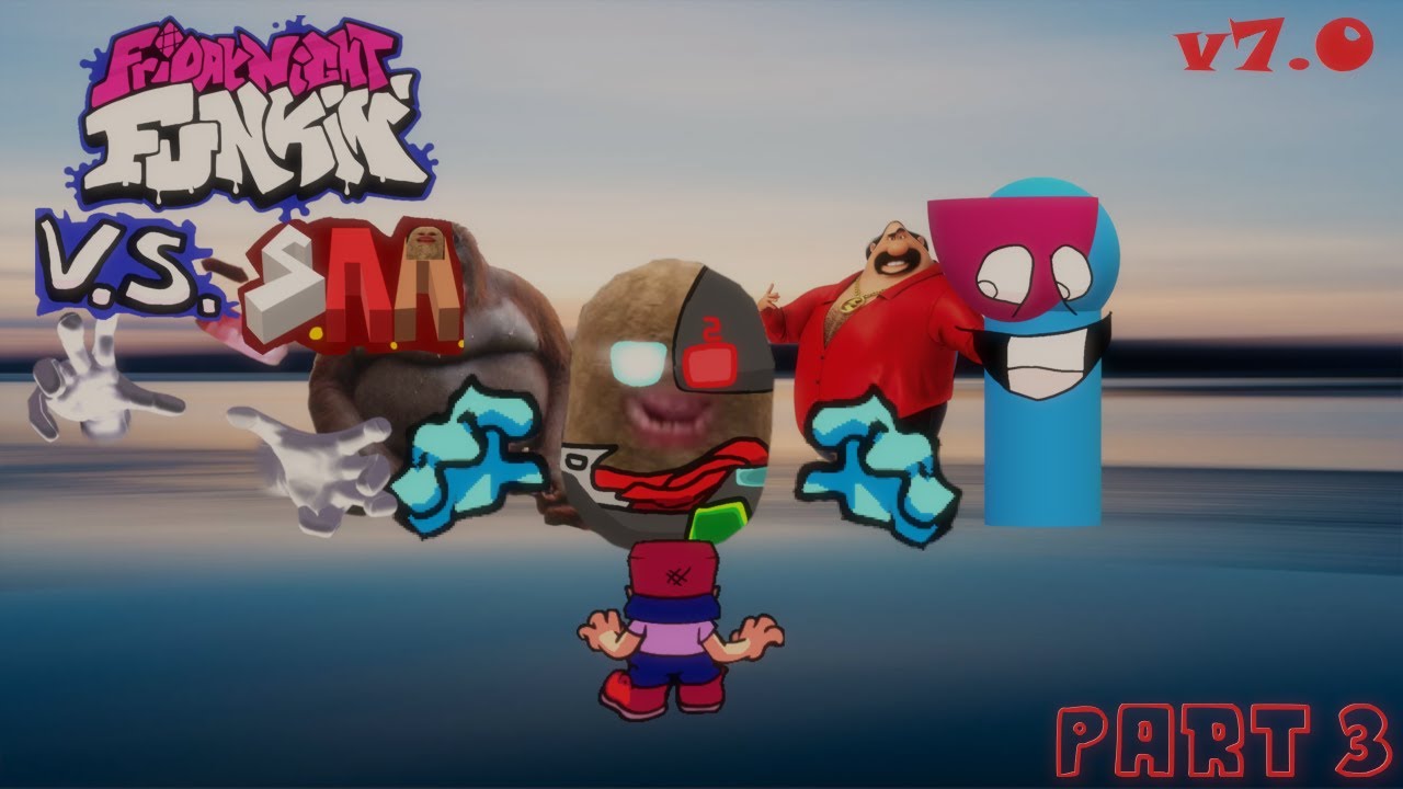 Friday Night Funkin' Vs. S.A.A v7.0 (Part 3)