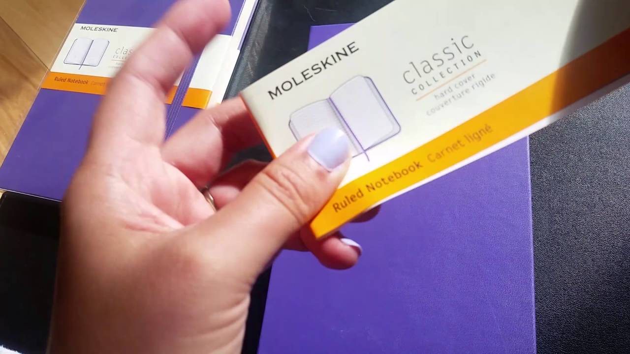 Moleskine Hard Cover Ruled Notebook Flipthru YouTube