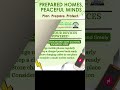 PREPARED HOMES, PEACEFUL MINDS | Plan. Prepare. Protect.
