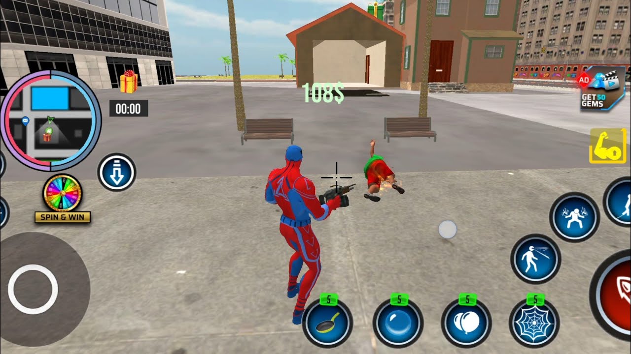 Spider-Man Rescue batman vs iron man vs venom funny Game GTA 5 superhero