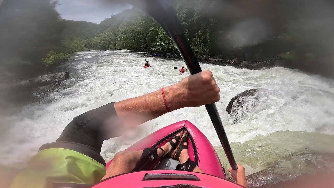 Aire Spud on Cheoah! Bridge to lake 1000cfs!