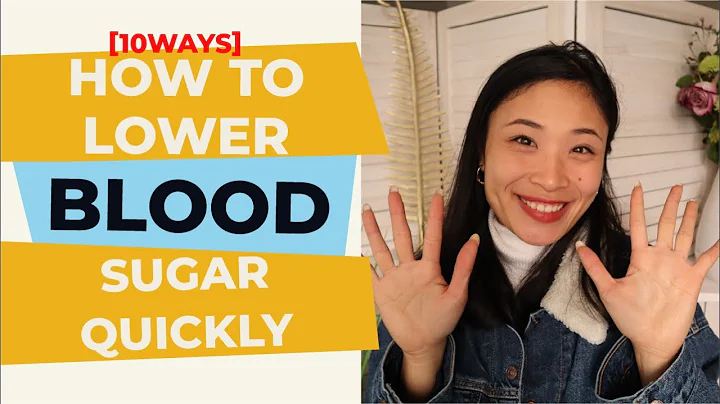 How to lower blood sugar quickly [10 SUPER effecti...