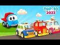 Leo der Lastwagen Kompilation. Leo baut tolle Sachen. TOP-10  Cartoons für Kinder