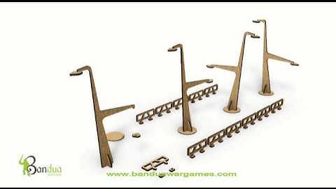 Industrial Lamps and Fences