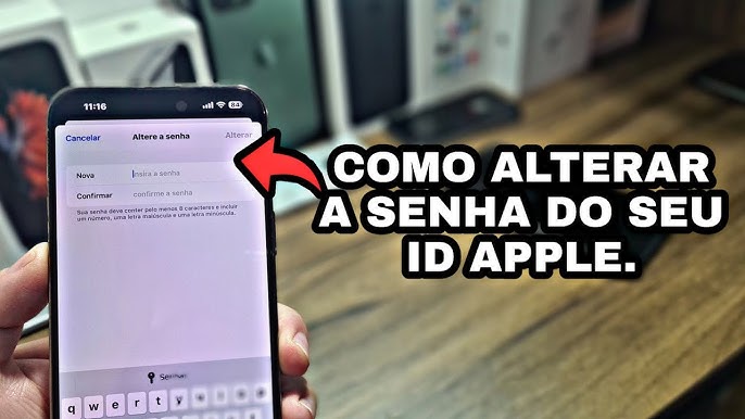 Se você esqueceu a senha do ID Apple - Suporte da Apple (BR)