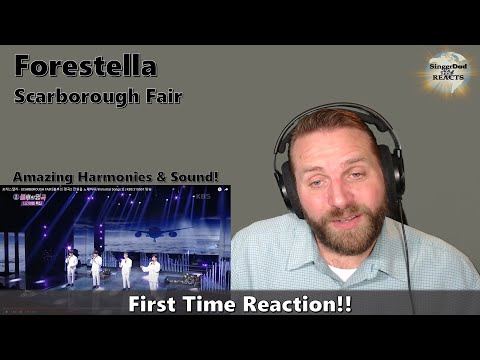 Classical Singer Reaction - Forestella | Scarborough Fair. Re-Upload. Great togetherness and pitch.