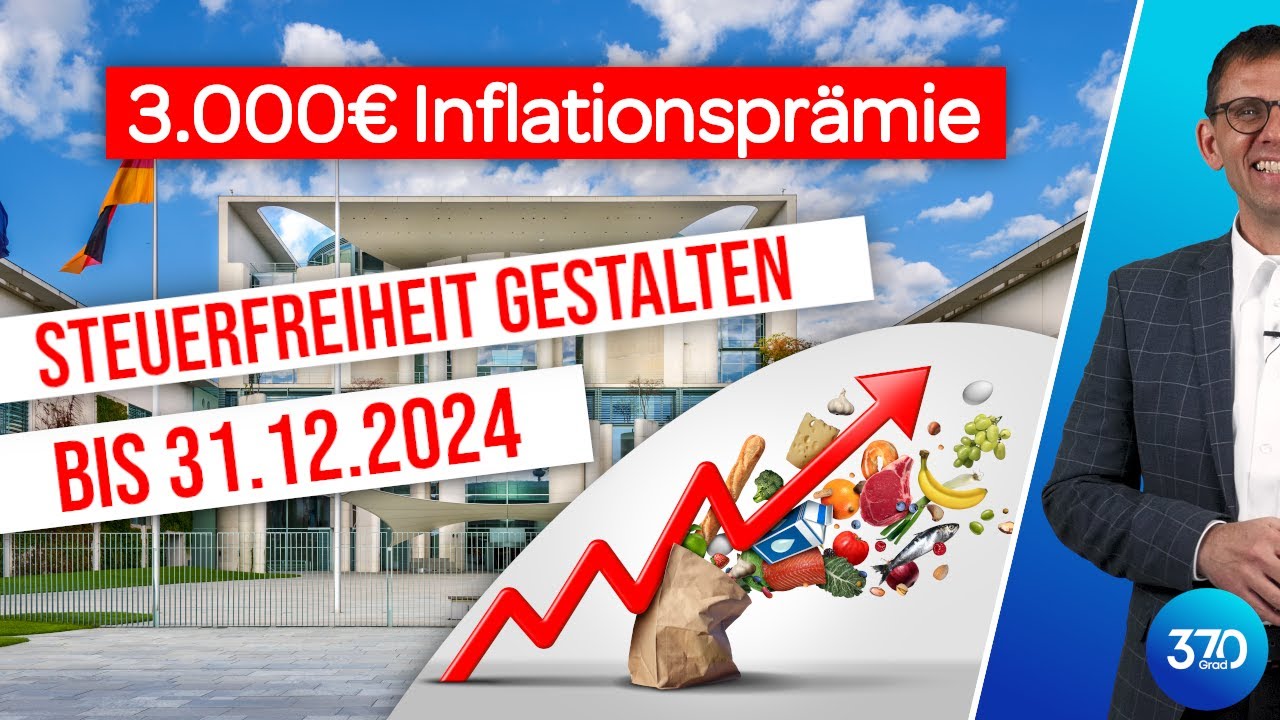  Inflationsausgleichsprämie 3.000 EUR, Entlastung und Abmilderung der Motiv 