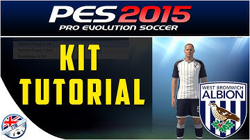 [TTB] PES 2015 - PS4 - West Brom KIT TUTORIAL - Edit Mode