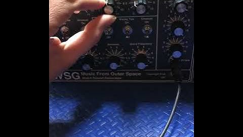 MFOS WSG WEIRD SOUND GENERATOR Music From Outer Space