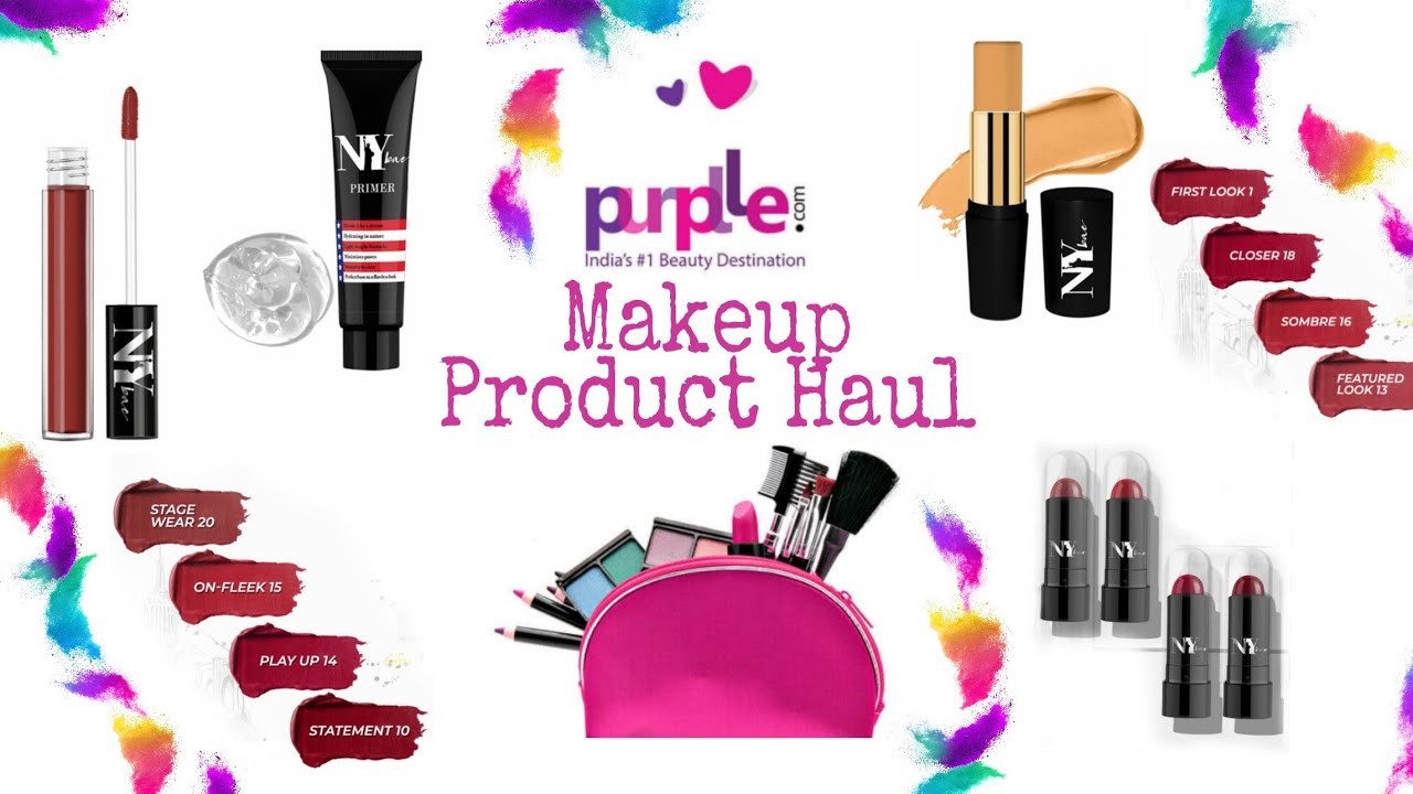 Purplle Makeup Products Haul