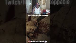 Outta My Face-Twitch/HaroldsUnstoppable #twitch #streamer #fyp #residentevil #zombie#explore#gaming