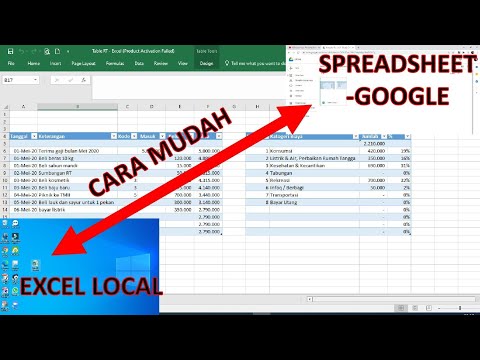 Cara Mudah Upload File Excel ke Google Spreadsheet