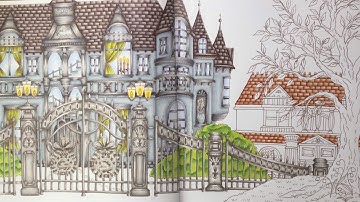 ROMANTIC COUNTRY by ERIY - the second tale - prismacolor pencils - part 3