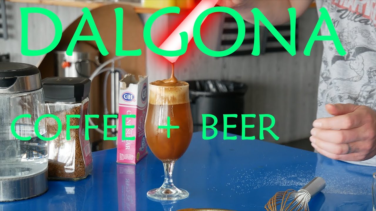 Putting Dalgona Coffee on Beer (Just because...)