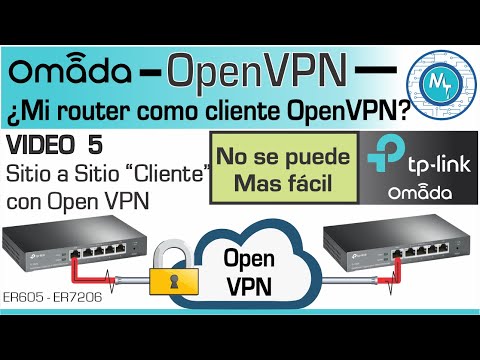'Router como cliente OpenVPN' más fácil no se puede -  OpenVPN en Routers Omada