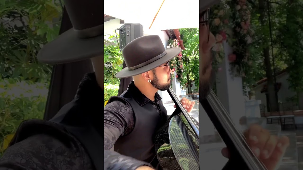 This is what it’s like having a cellist play for your wedding! 