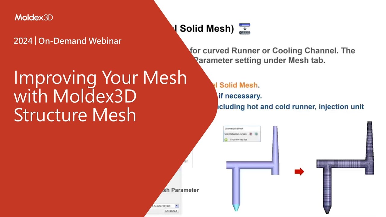 Improving Your Mesh with Moldex3D Structure Mesh｜Intro - YouTube