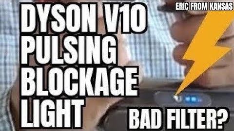 Nieuwe filters lossen het probleem met het PULSEREND VERSTOPPINGSLAMPJE op bij de Dyson Cyclone V10