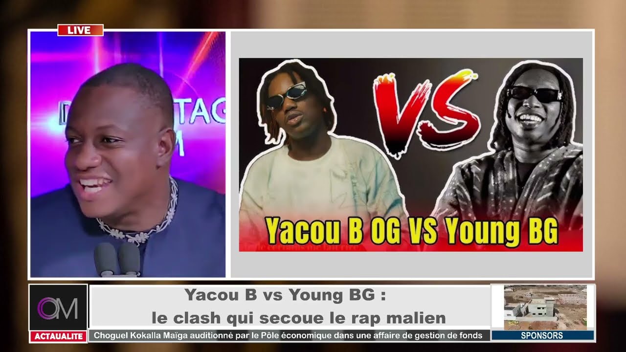 OM TV :#URGENT / Yacou B vs Young BG : le clash qui secoue le rap malien