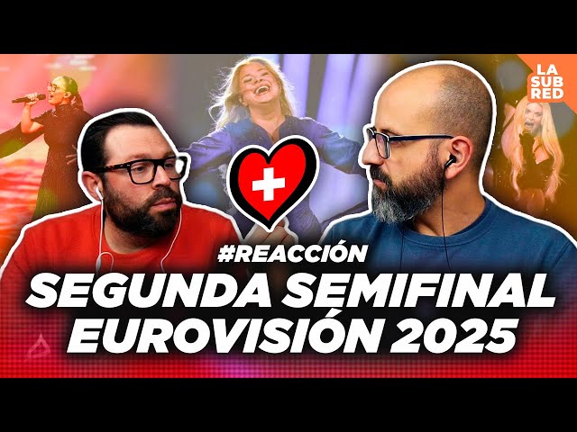 🎶 EUROVISIÓN 2025: SEGUNDA SEMIFINAL - #Reacción | La subred de Mario