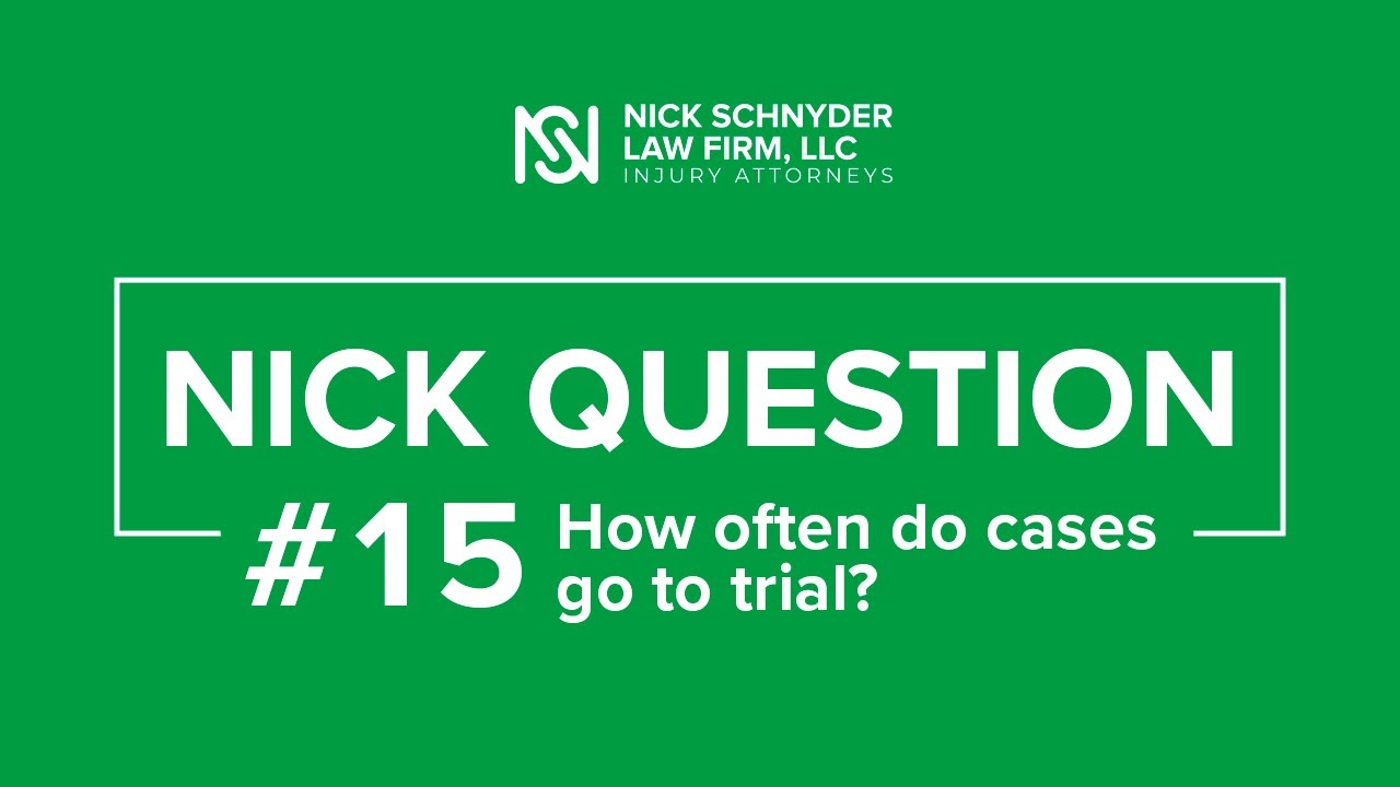 How Often Do Cases Go To Trial YouTube How Often Do Cases Go To Trial YouTube