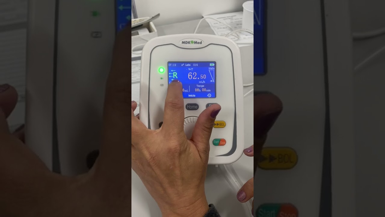 Bomba de infusão MDKMED