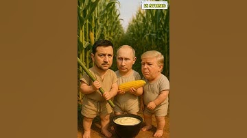 "Baby Putin, Zelensky & Trump’s Surreal Desert Encounter 😂 | AI Art"18