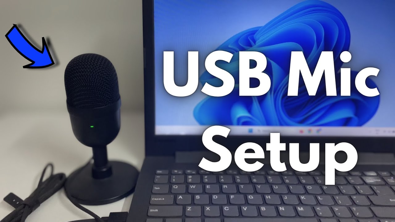 How to Set Up Your External USB Microphone on Windows 11 - YouTube