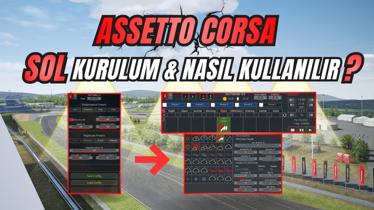 Assetto Corsa Sol Kurulum ve Nasıl Kullanılır? Detaylı Anlatım