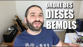 l-ordre des dieses et bemols - les alterations - power corde