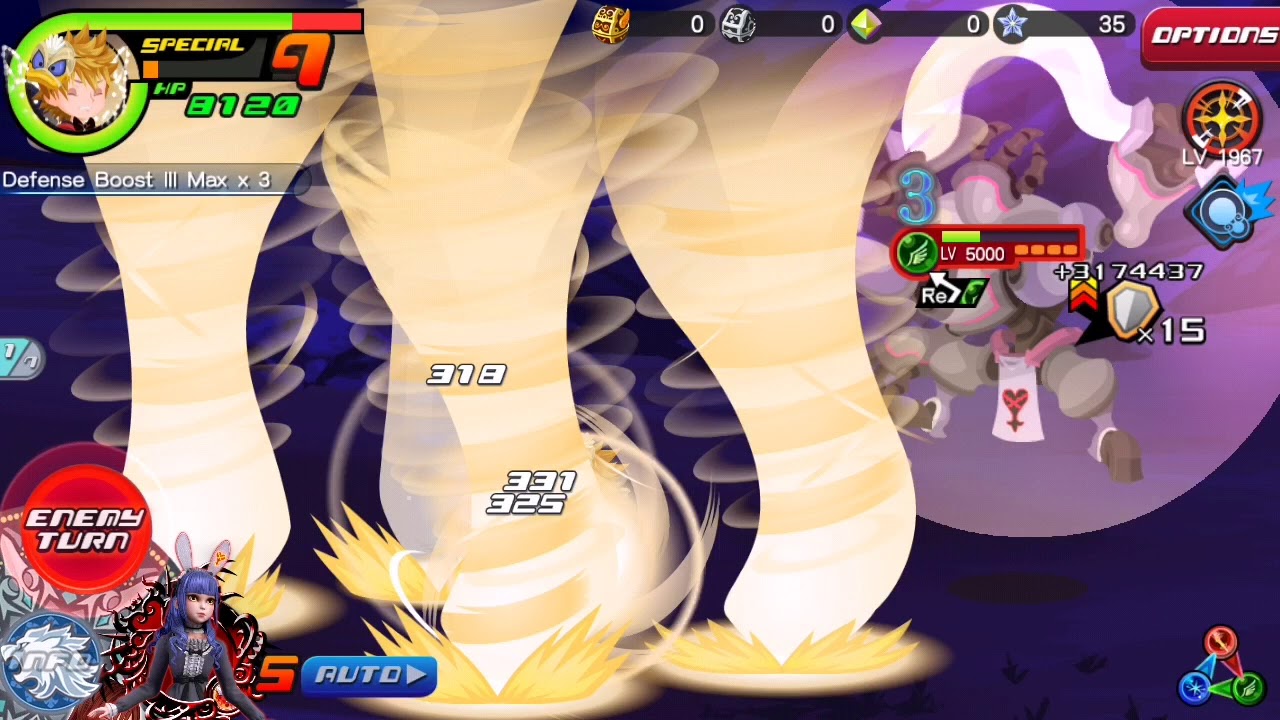 Kingdom hearts union X [KHUX]  Savage Vanguard with speed medals