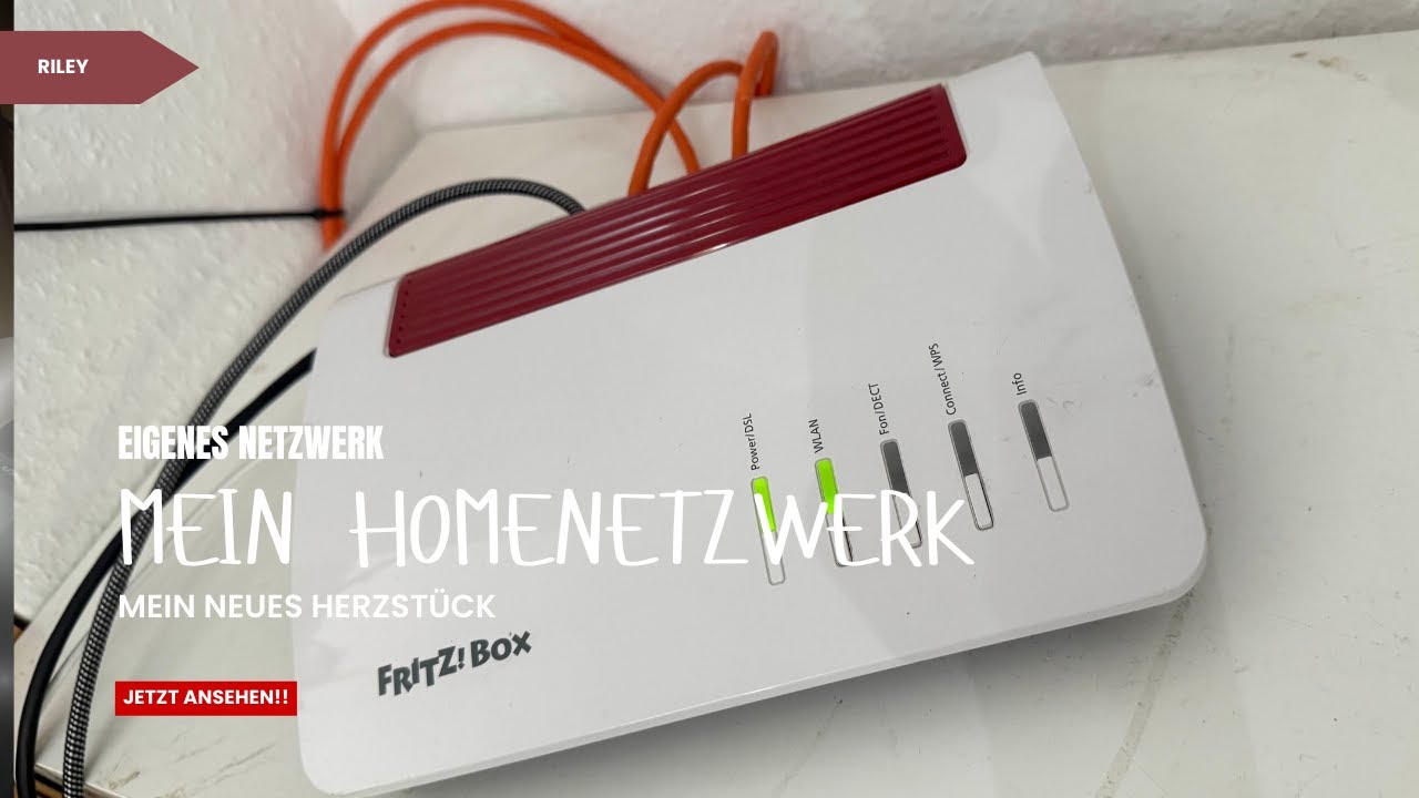 Mein eigenes Heimnetzwerk - Fritz!Box setup - YouTube