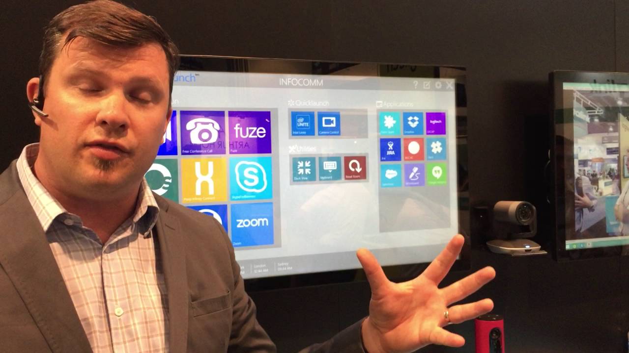 collaboration software Logitech Quicklaunch