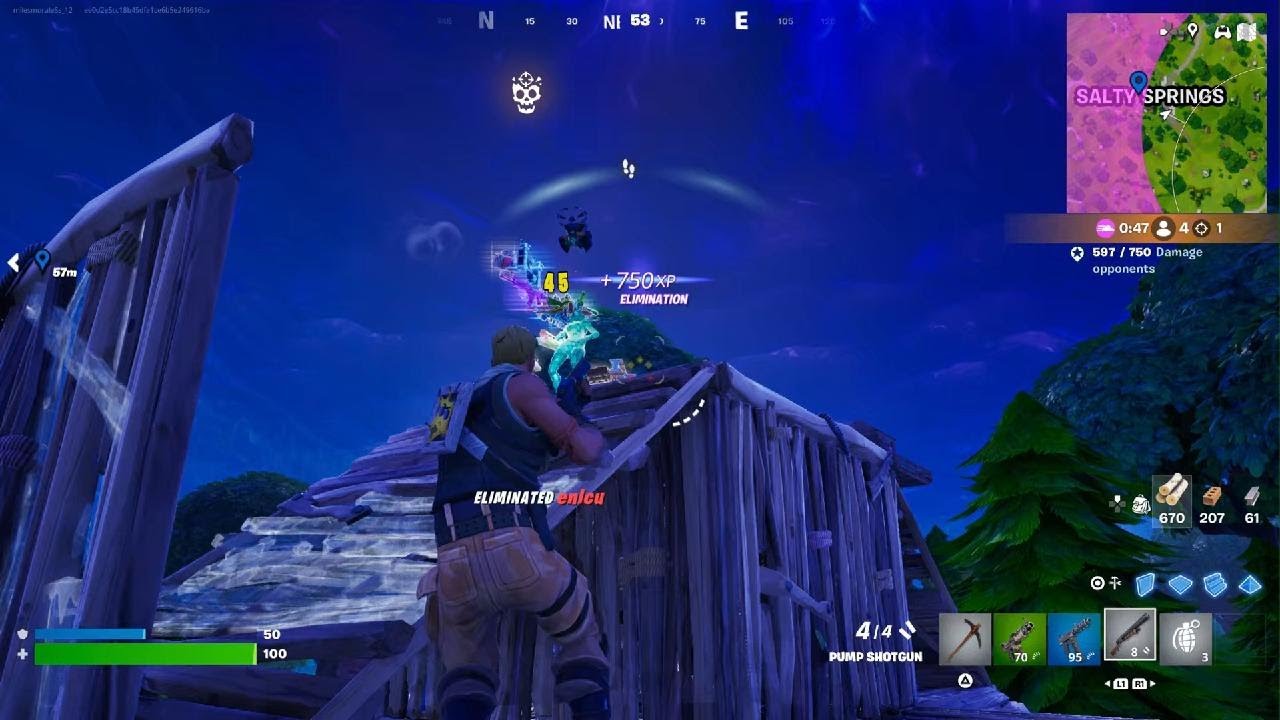 Fortnite OG Chapter 1 season 1 solo win with jonesy the first.