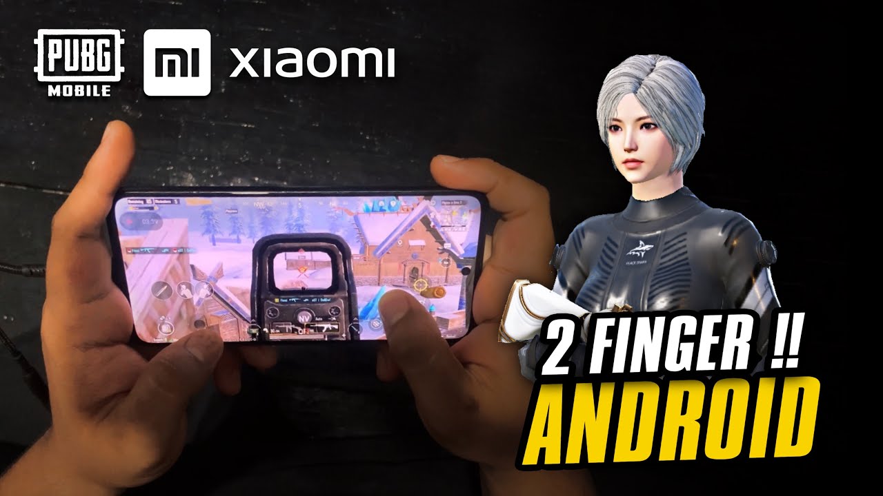 2 FINGER ON ANDROID | 2 FINGER HANDCAM | PUBG MOBILE - YouTube