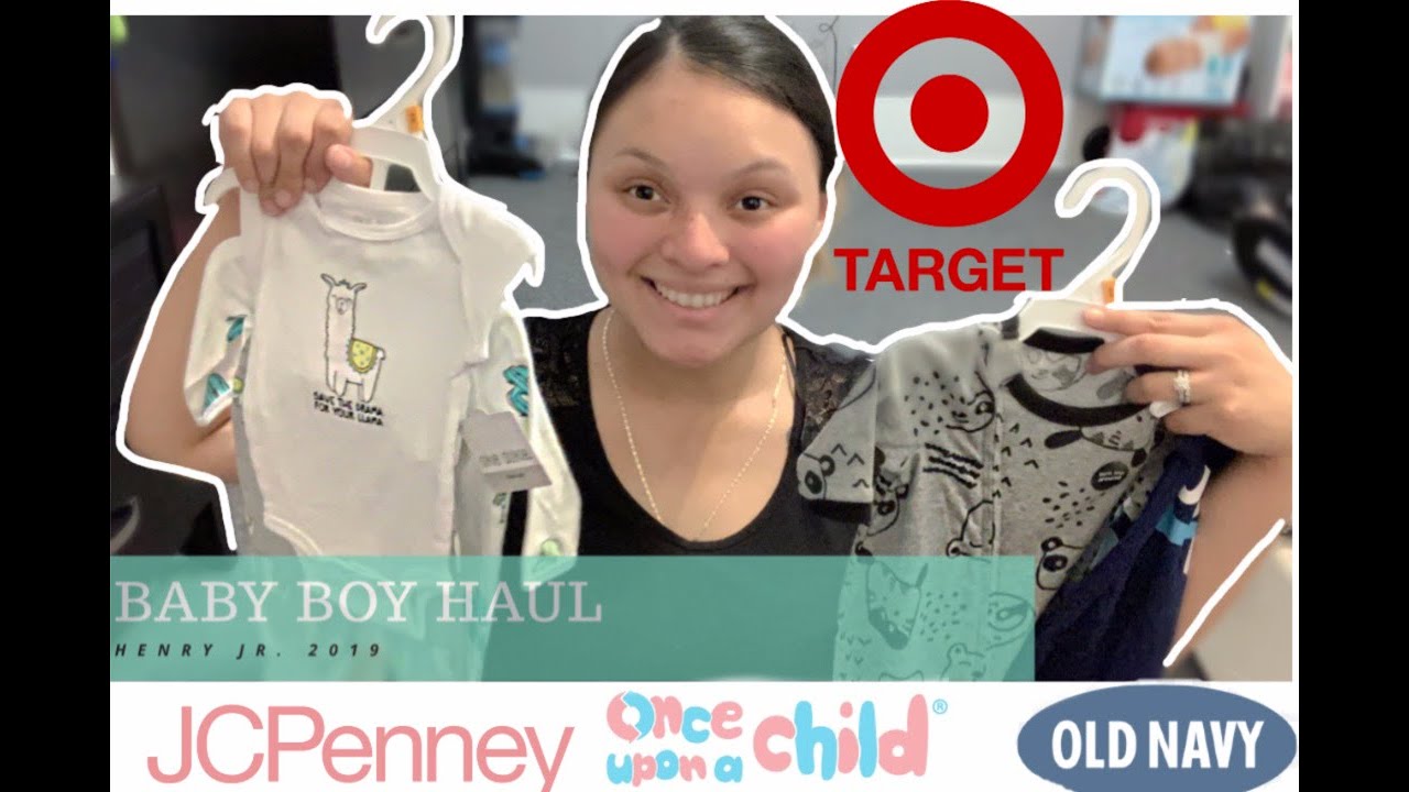 NEWBORN BABY BOY HAUL TARGET JCPENNEY OLD NAVY 2019 Rene CastilloXO