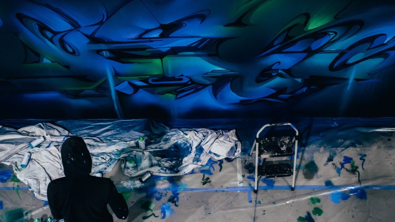 'DOES' Painting 140+ Square Meters in 12 Days - Part 3 - Graffiti