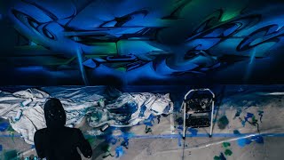 'DOES' Painting 140+ Square Meters in 12 Days - Part 3 - Graffiti