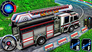 Emergency Fire Fighter Truck Driving Game - Real Fireman Emergency || Android GamePlay  screenshot 1