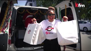 Kfm Mornings and Game deliver toys to Tygerberg Hospital