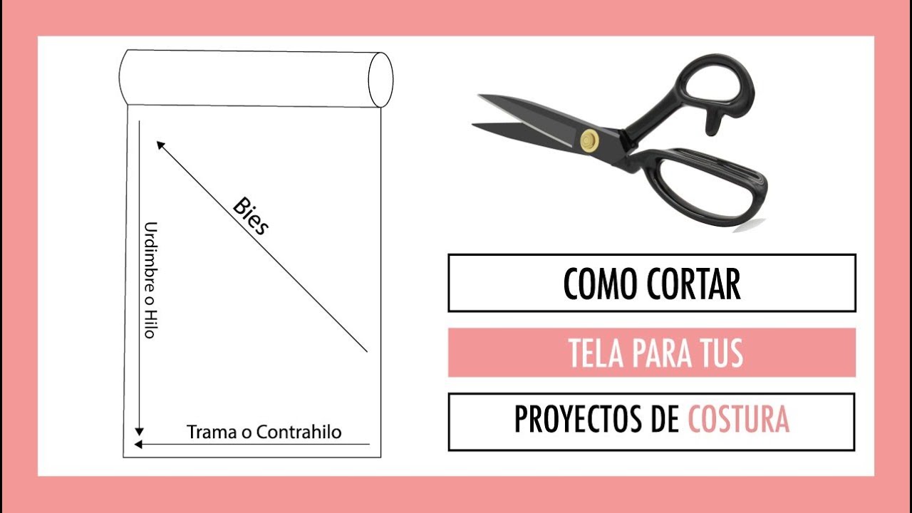 COMO CORTAR TELA PARA TUS PROYECTOS DE COSTURA - YouTube