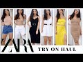 ZARA TRY ON HAUL *NEW IN &amp; SALE* SUMMER FASHION STYLE 2020