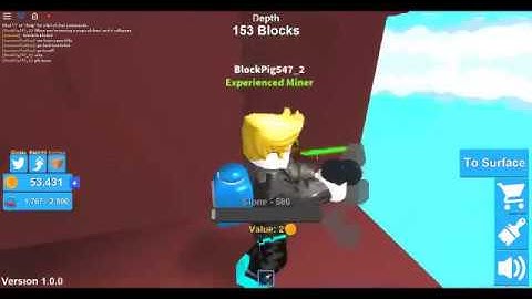 REACHING A DEPTH OF 7900!  GLITCH | Mining Simulator Glitch