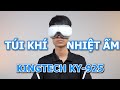 Review máy mắt massage mắt - thái dương chuyên sâu KINGTECH KY-925 | Túi khí xoa bóp, chườm nhiệt