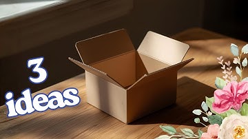 Don’t Spend Money—These Small Cardboard Box DIY Does the Job! 💸