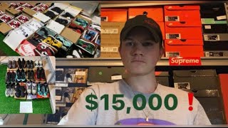 Posting $15,000 Worth Of Shoes On Instagram!!! (A Day in the life of a SNEAKER RESELLER, Part 2.)