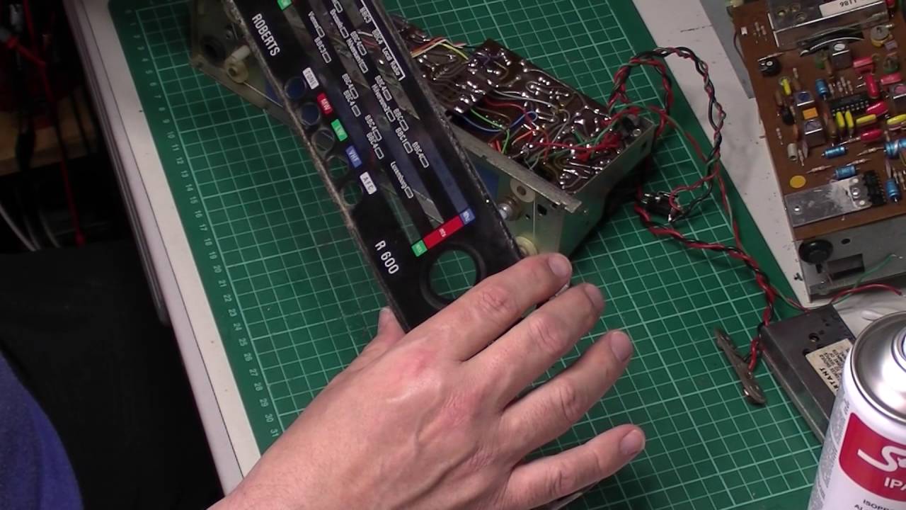 Another Roberts R600 radio repaired Part 2 Stripdown YouTube