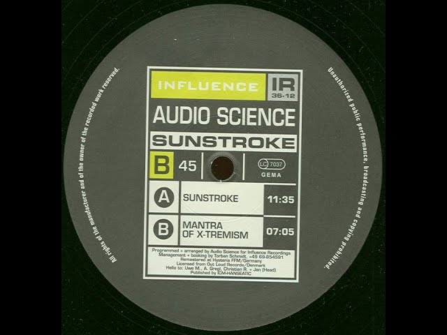 Guarda Audio Science - Sunstroke (Acidtrance 1994) su YouTube Guarda Audio Science - Sunstroke (Acidtrance 1994) su YouTube