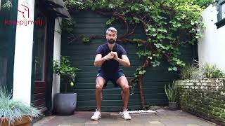 Knie Oefening 0-90 Squats Kniepijnvrij.nl